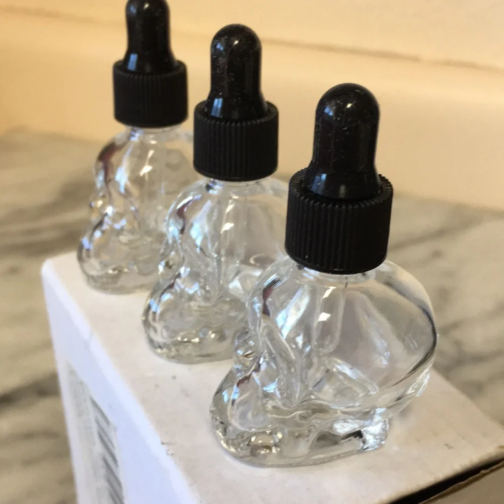 Skull Dropper Bottles - Mini Spray bottles